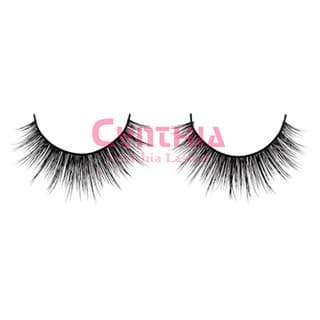 Handcrafted Real Mink Fur Strip Lashes